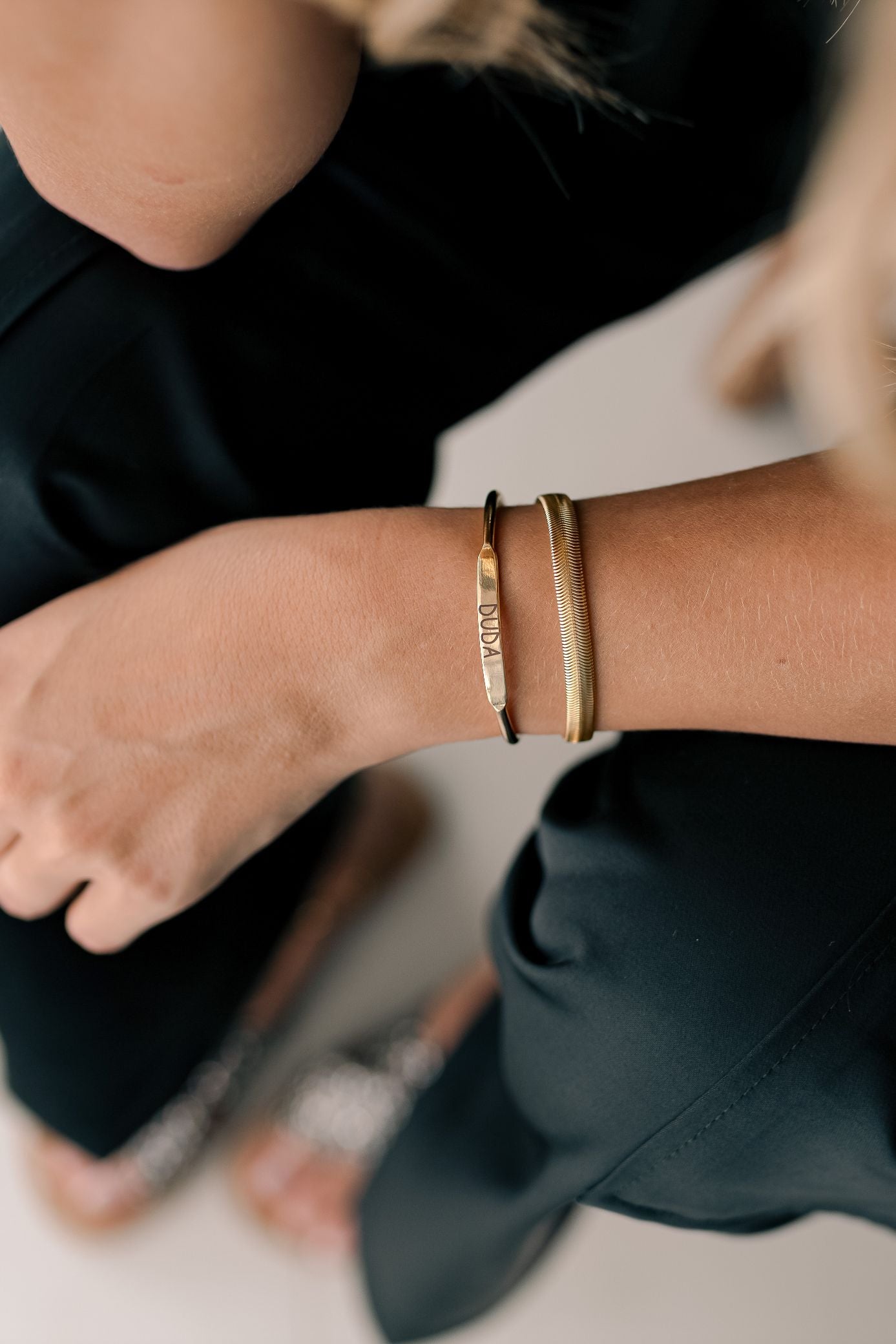 Pulseira Snake 6mm Dourado