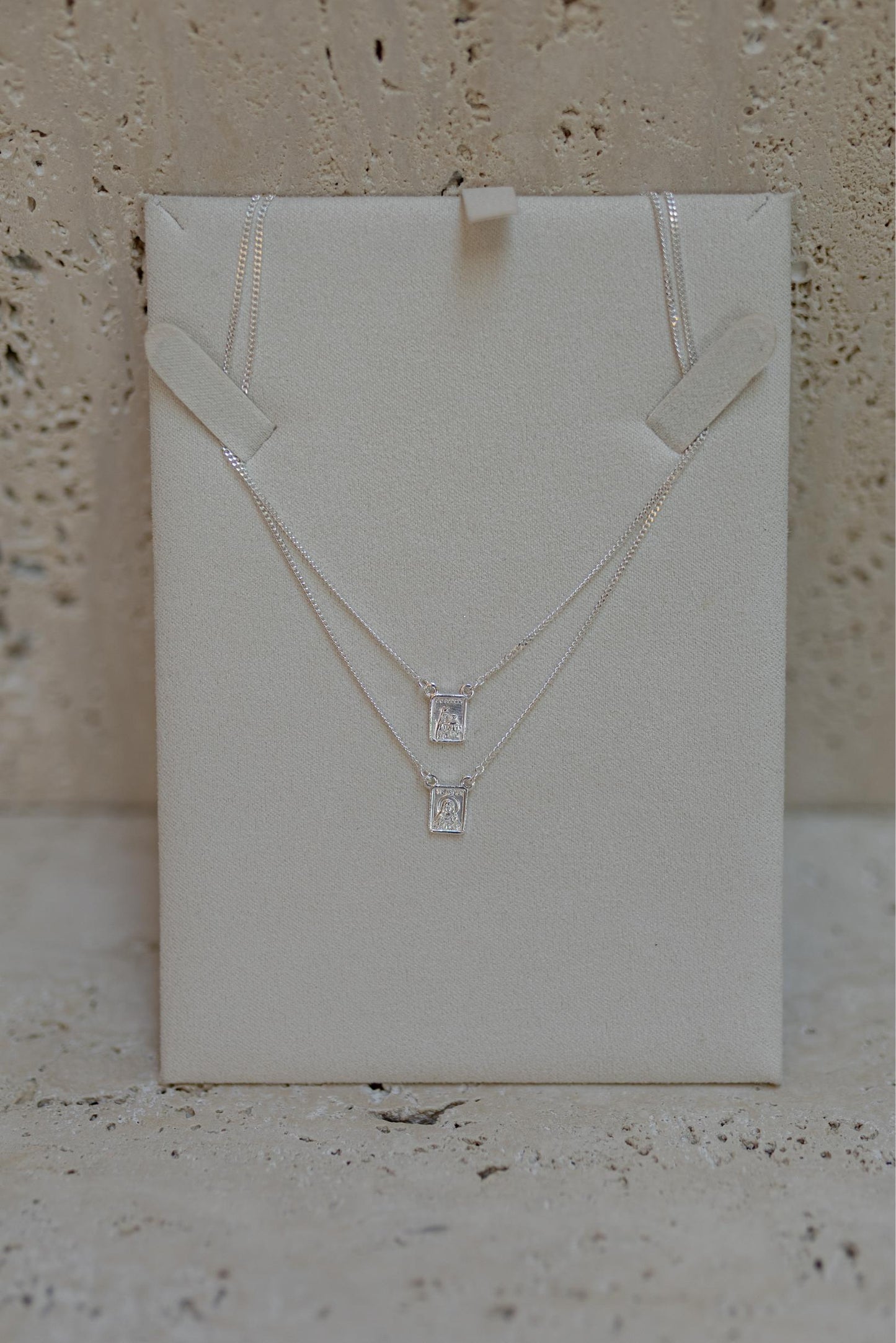 Colar Escapulário Prata 925 Masculino
