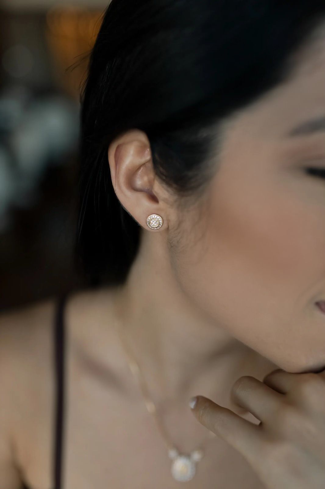 Colar Nossa Senhora das Graças Medalha Dourado