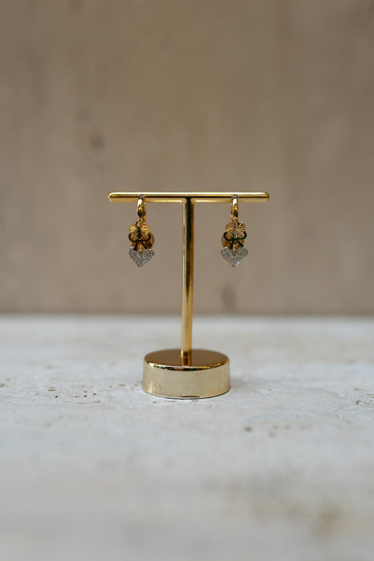 Brinco Argola Charms Dourado