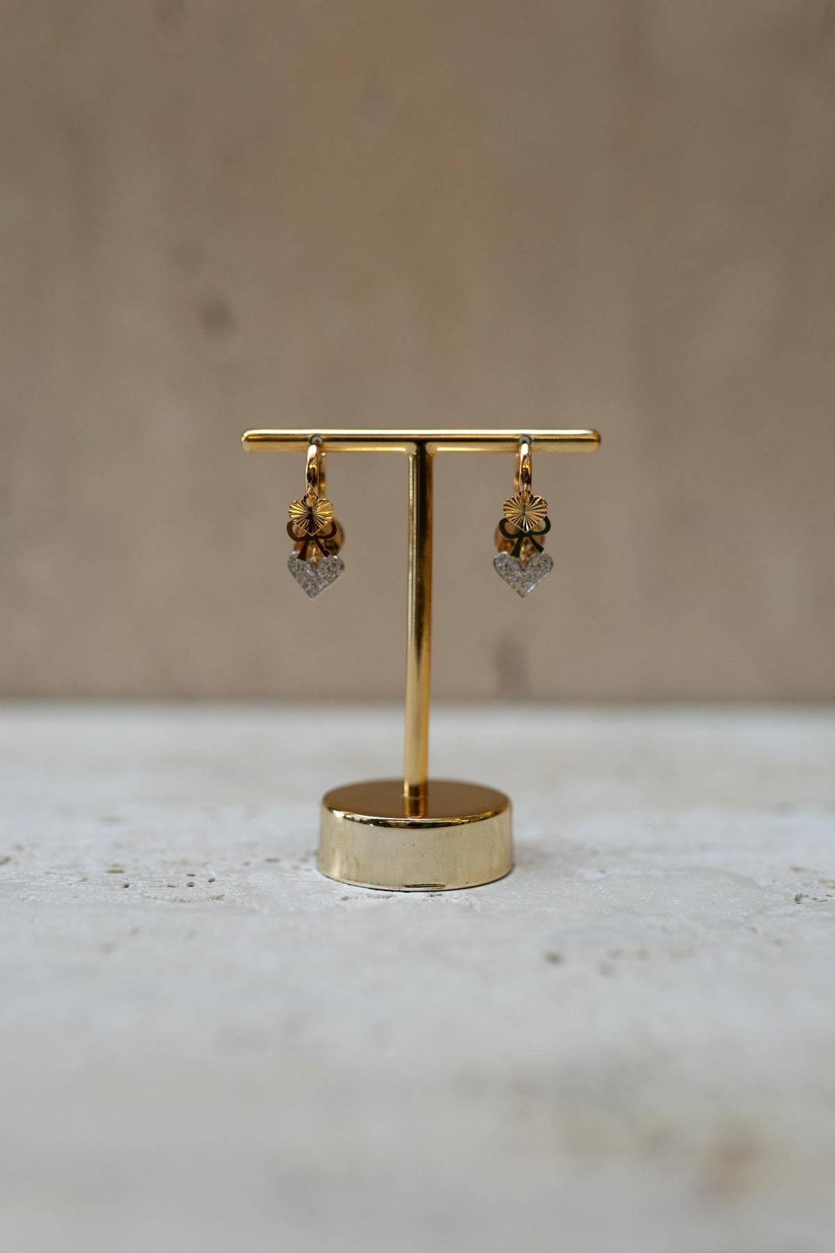Brinco Argola Charms Dourado