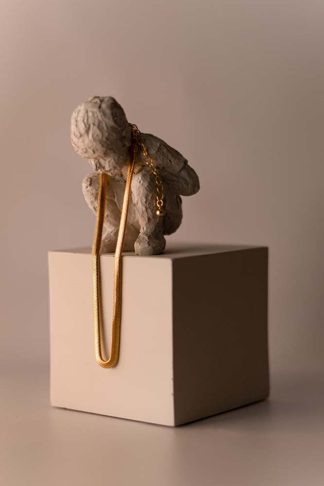 Tornozeleira Malha Dourado