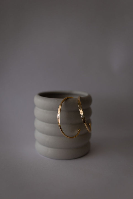 Bracelete Placa Liso Dourado
