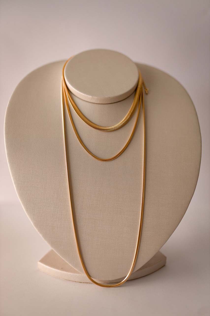 Colar Snake 6mm Ouro