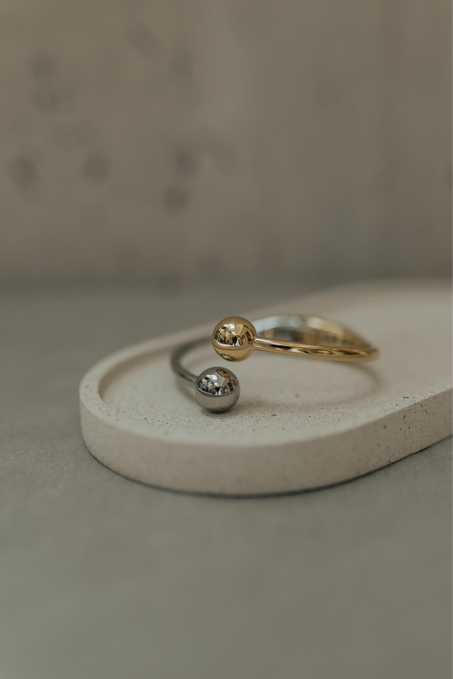 Bracelete de Bolas Liso Mix de Banhos