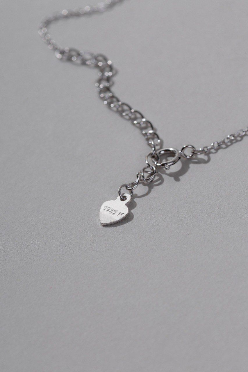 Colar Gota Moissanite Prata 925 Ródio Branco