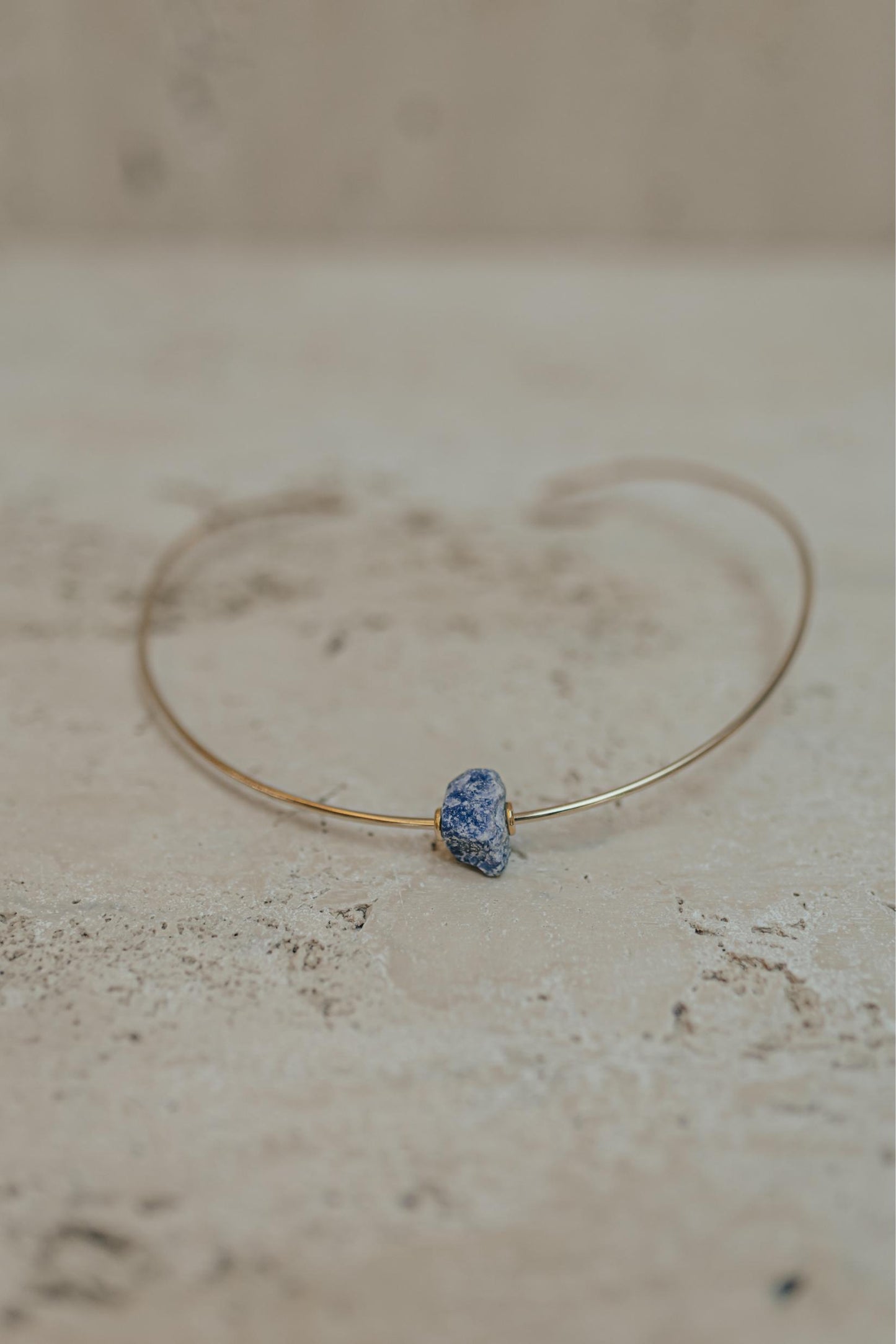 Choker Aro Pedras Naturais