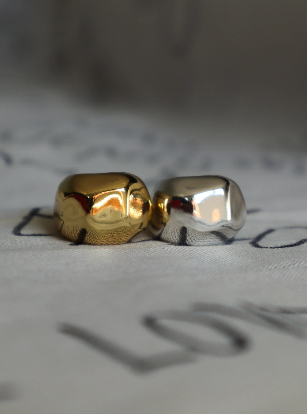 Piercing Poésie Ródio Branco