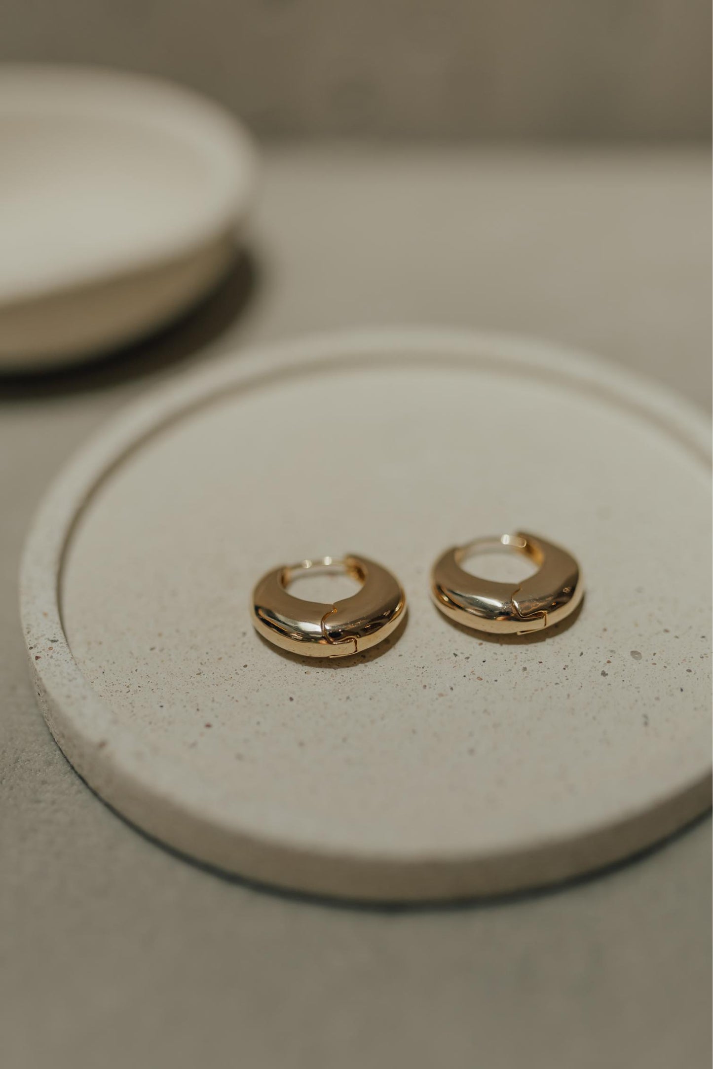 Brinco Argola Canoa Dourado