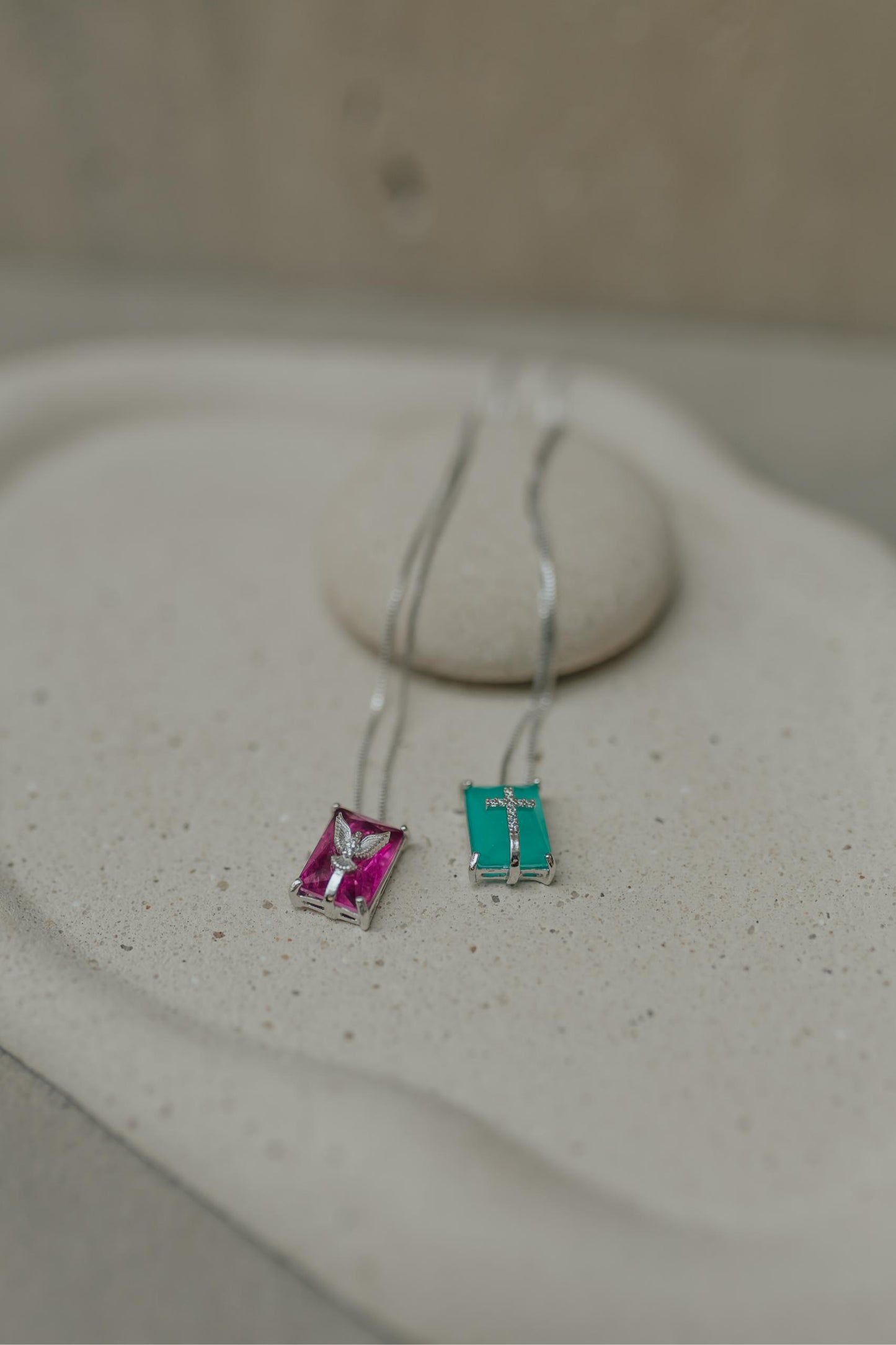 Conjunto Pedras Fusion Ródio Branco