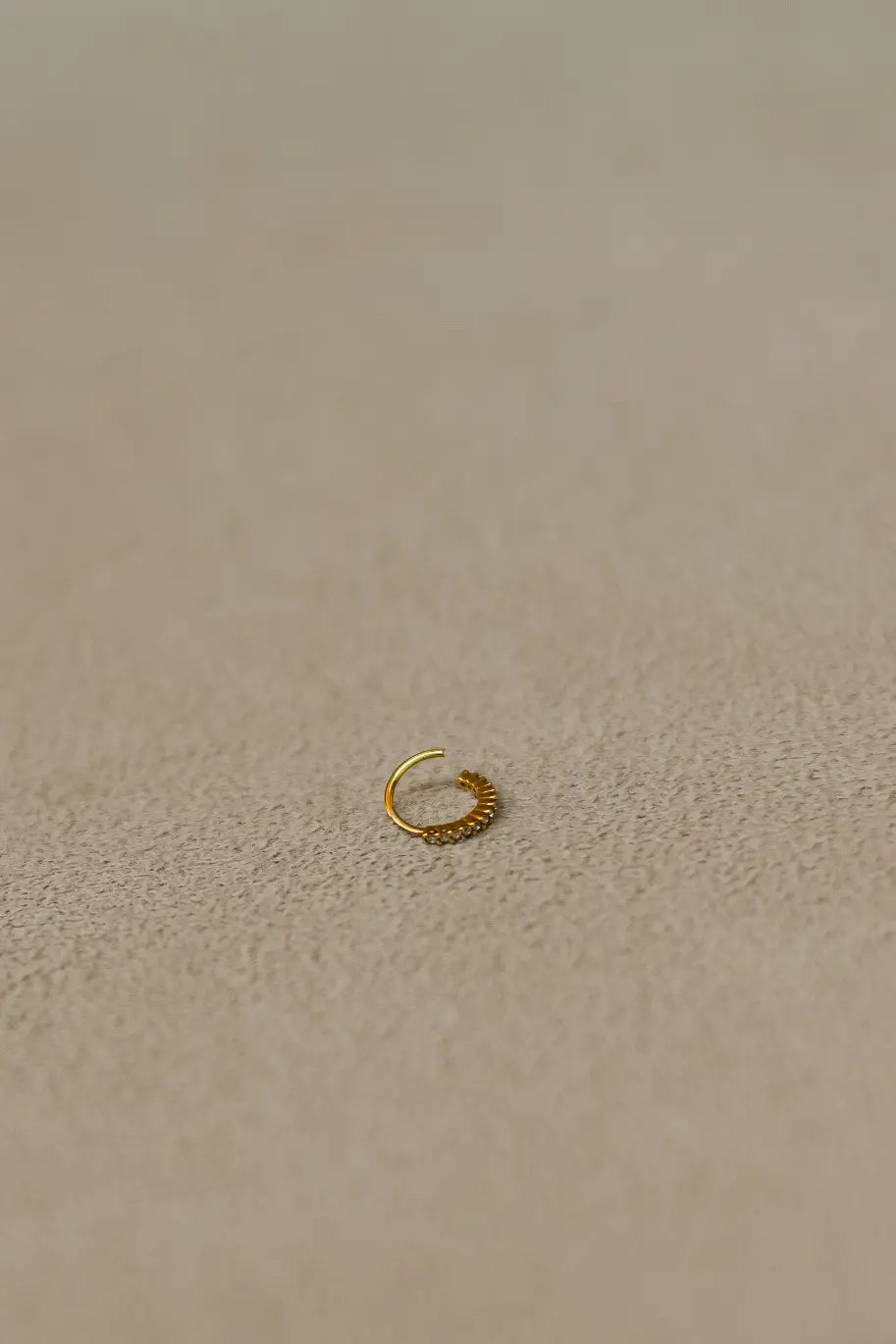 Piercing Hélix Torção Dourado
