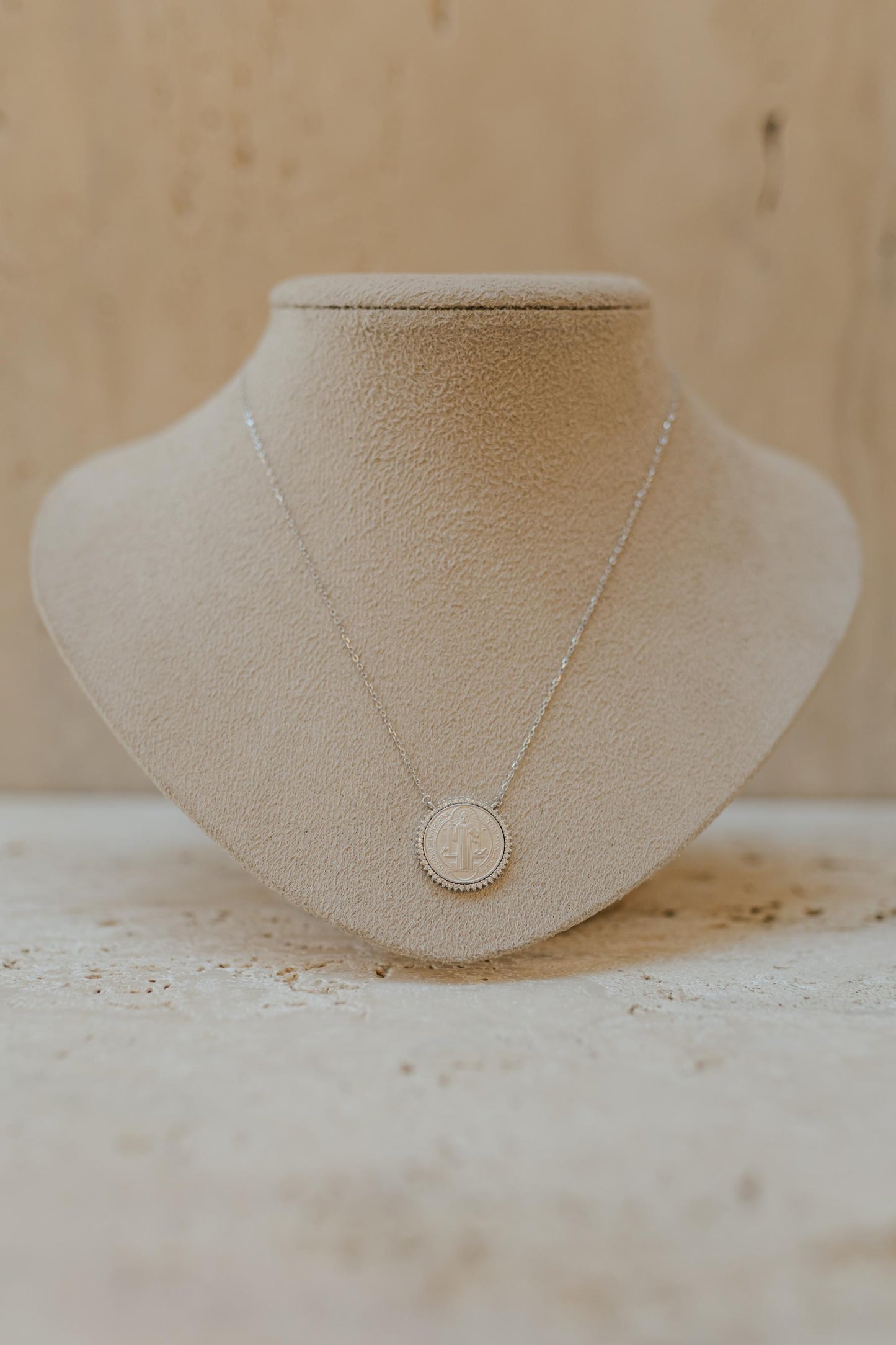 Colar São Bento Prata 925 Ródio Branco