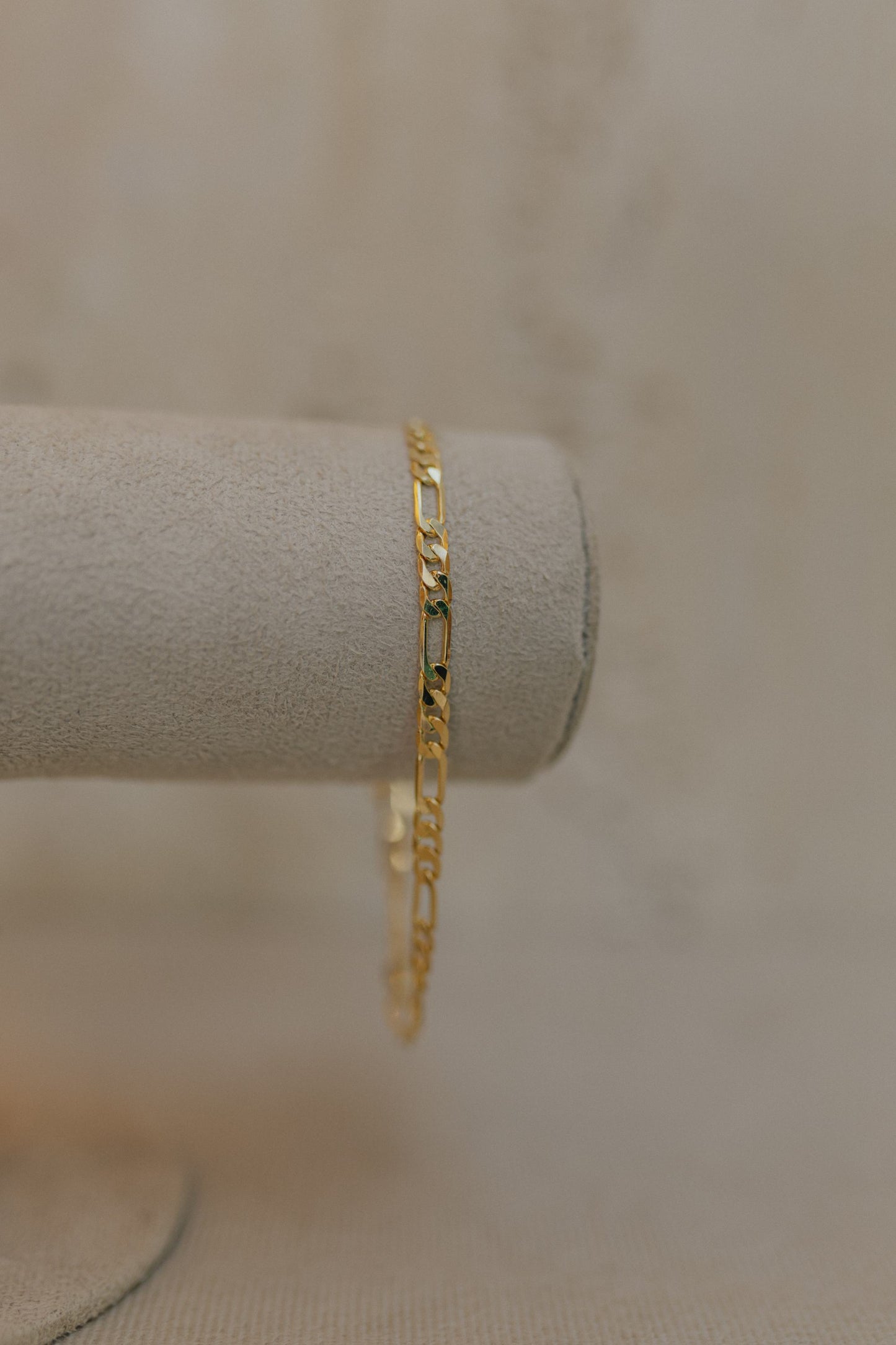 Tornozeleira Elos Fígaro Dourado