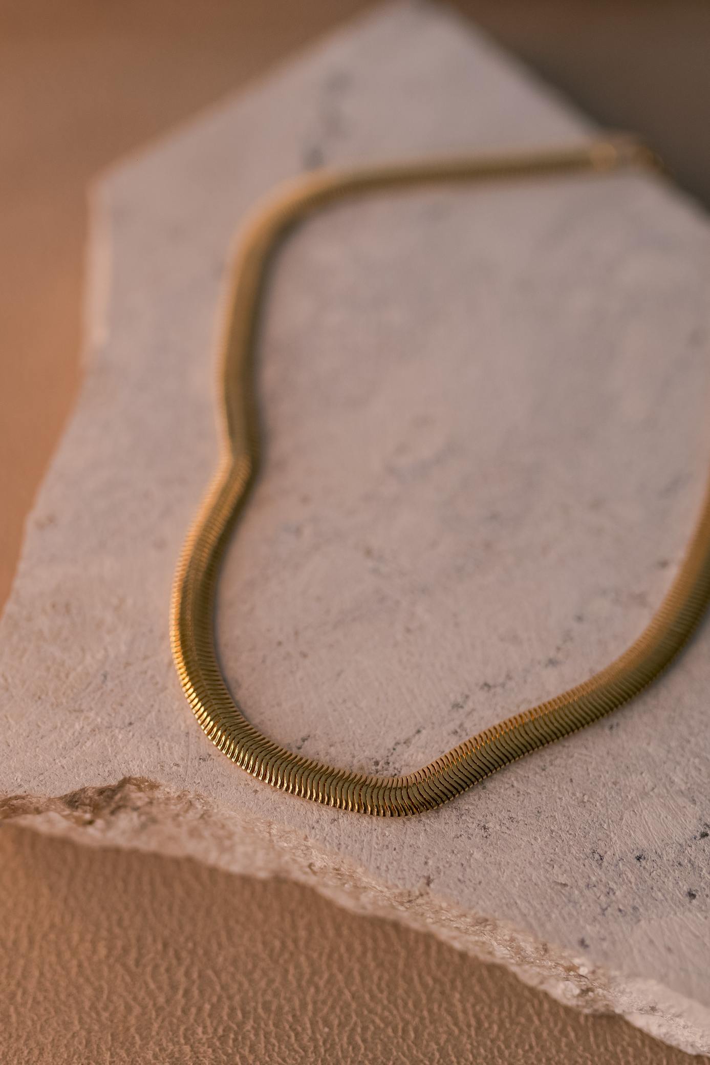Colar Snake 6mm Ouro