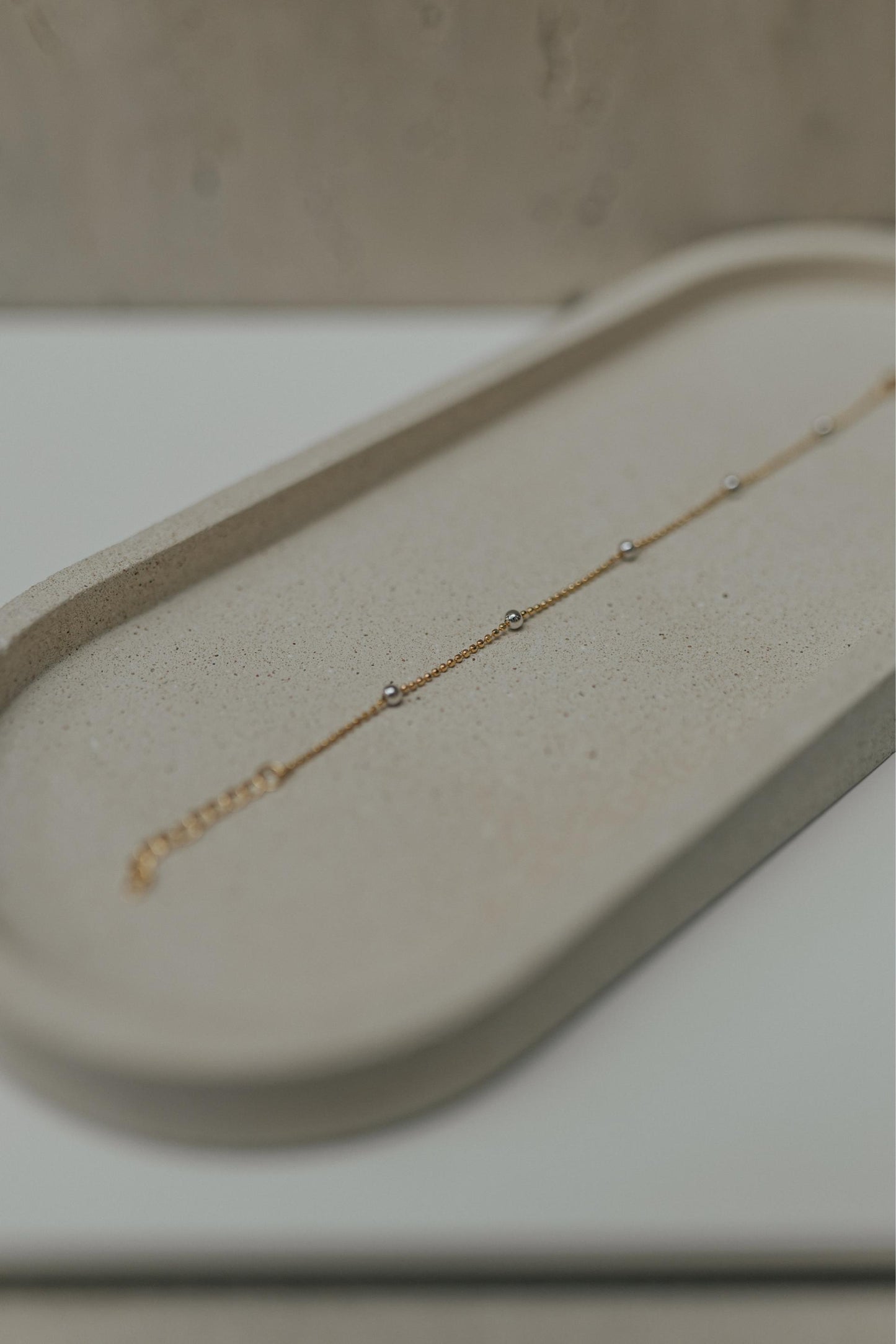 Pulseira 5 Bolinhas Prata 925 Mix de Banhos