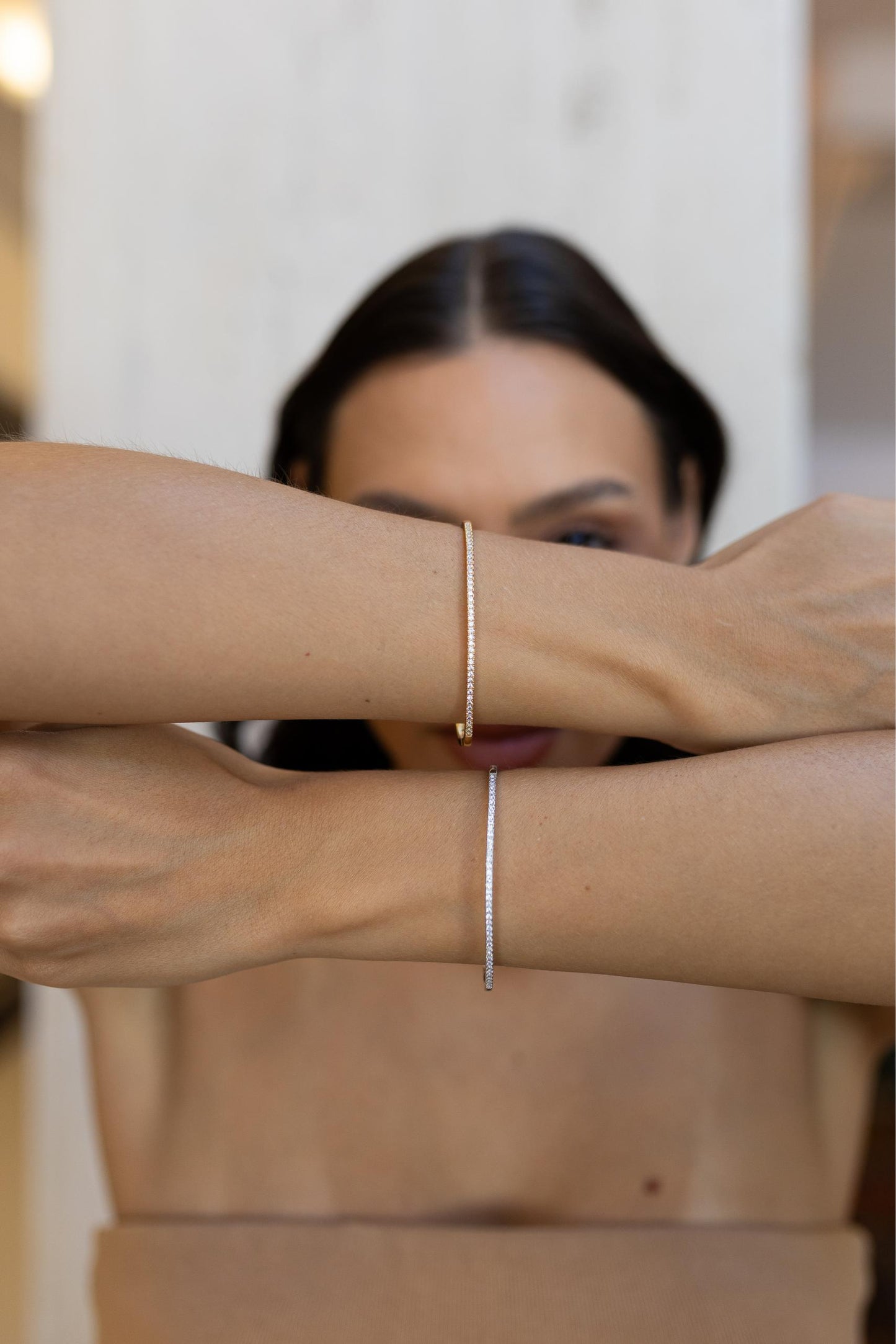 Bracelete Slim Cravejado