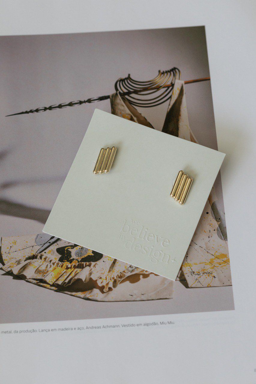 Brinco Vintage Dourado