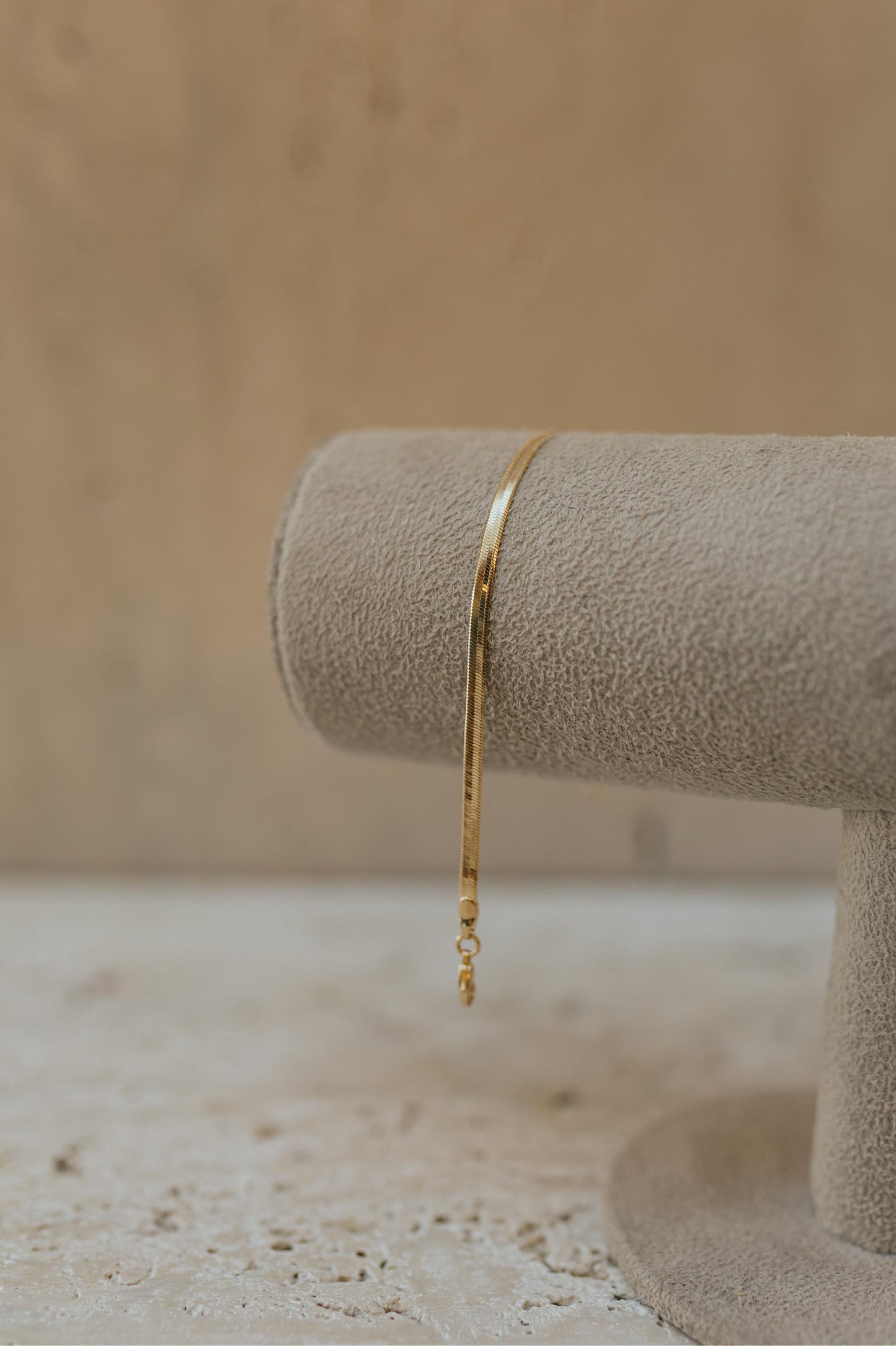 Pulseira Fita 3mm Dourado