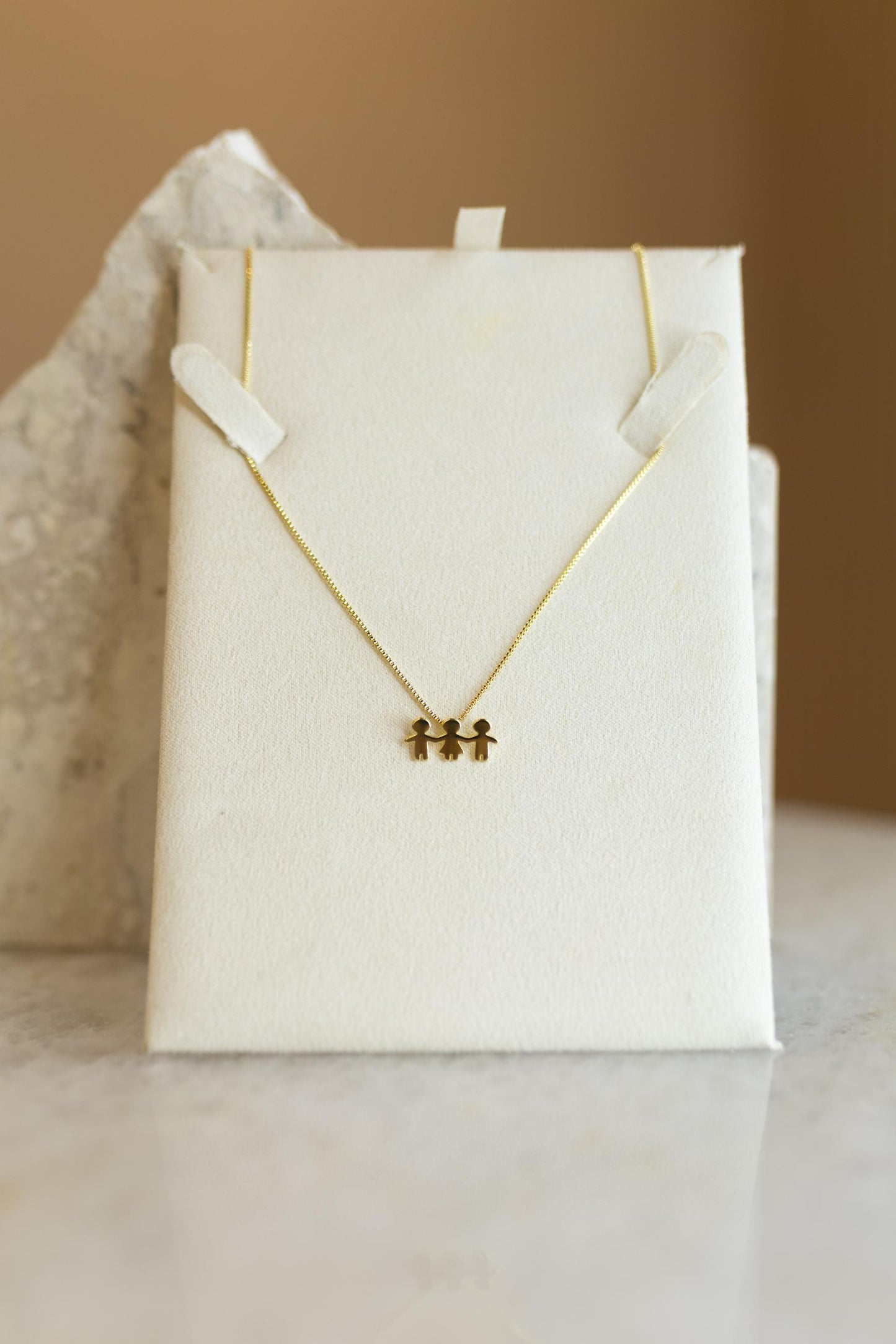 Colar Filhos Dourado