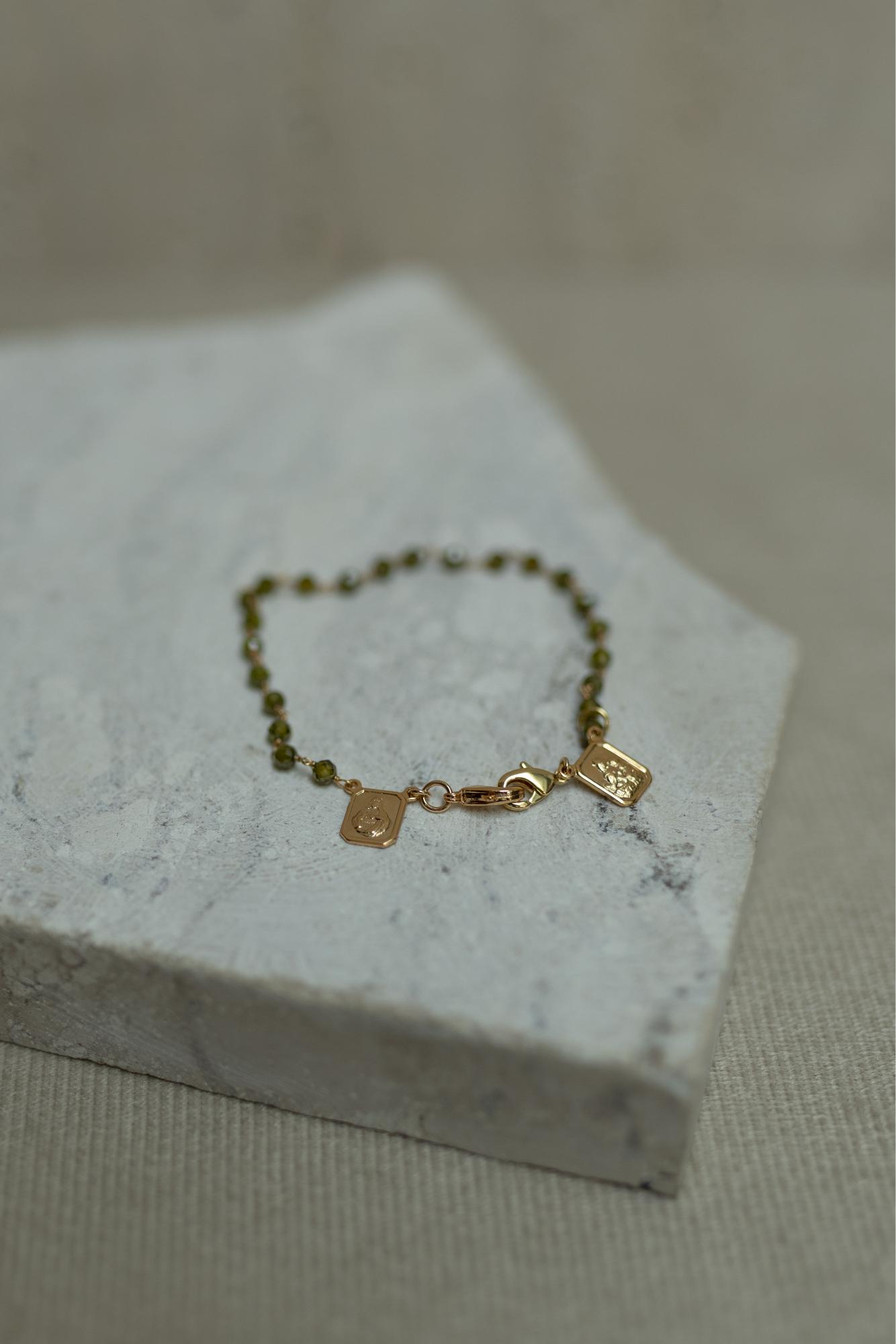 Pulseira de Escapulário Tradicional Dourado