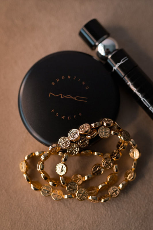 Pulseira de São Bento Dourado