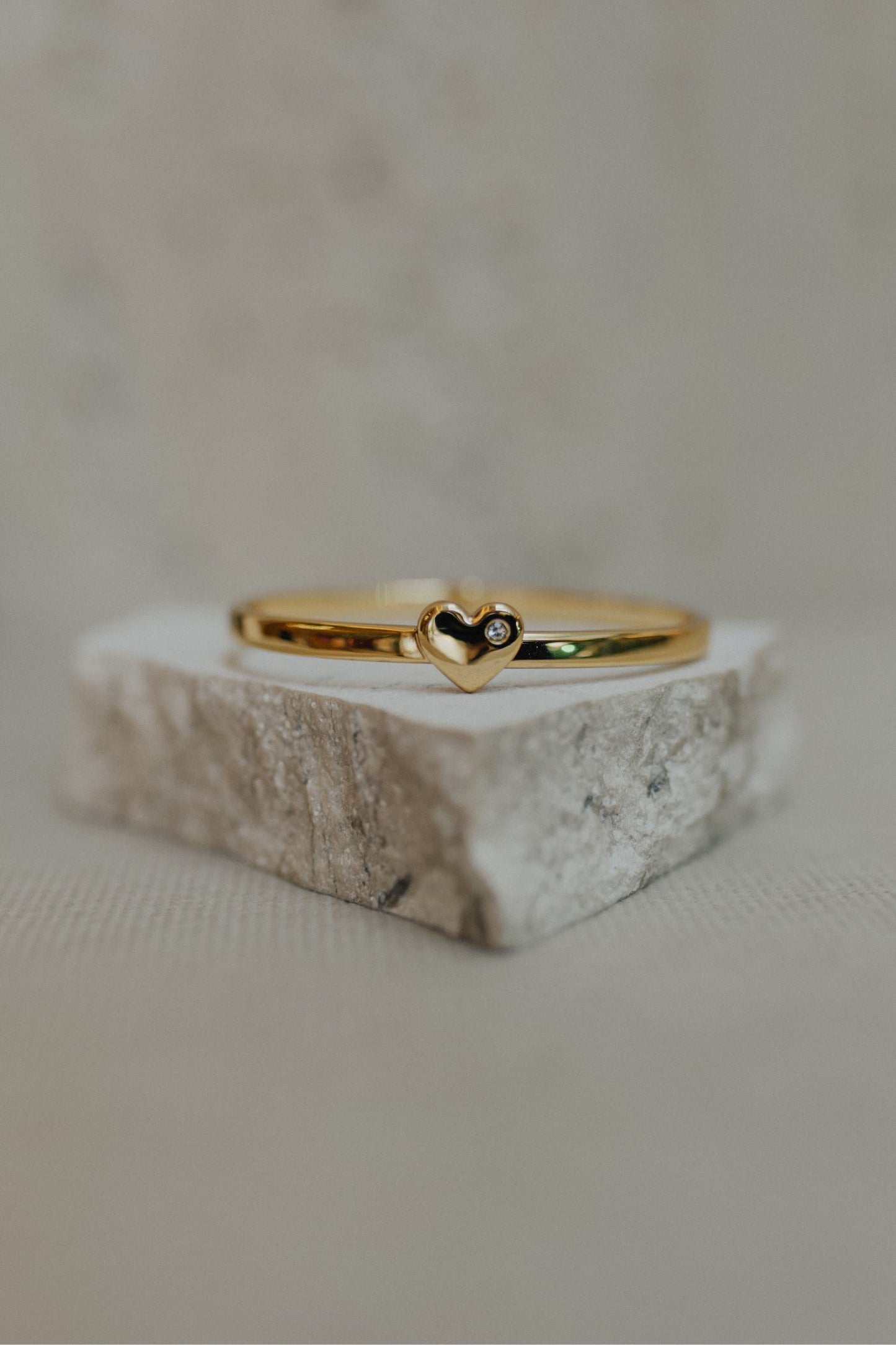 Bracelete Infantil Coração Dourado