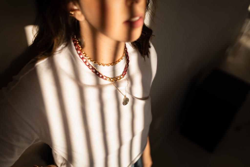 Colar Medalha de São Bento Dourado