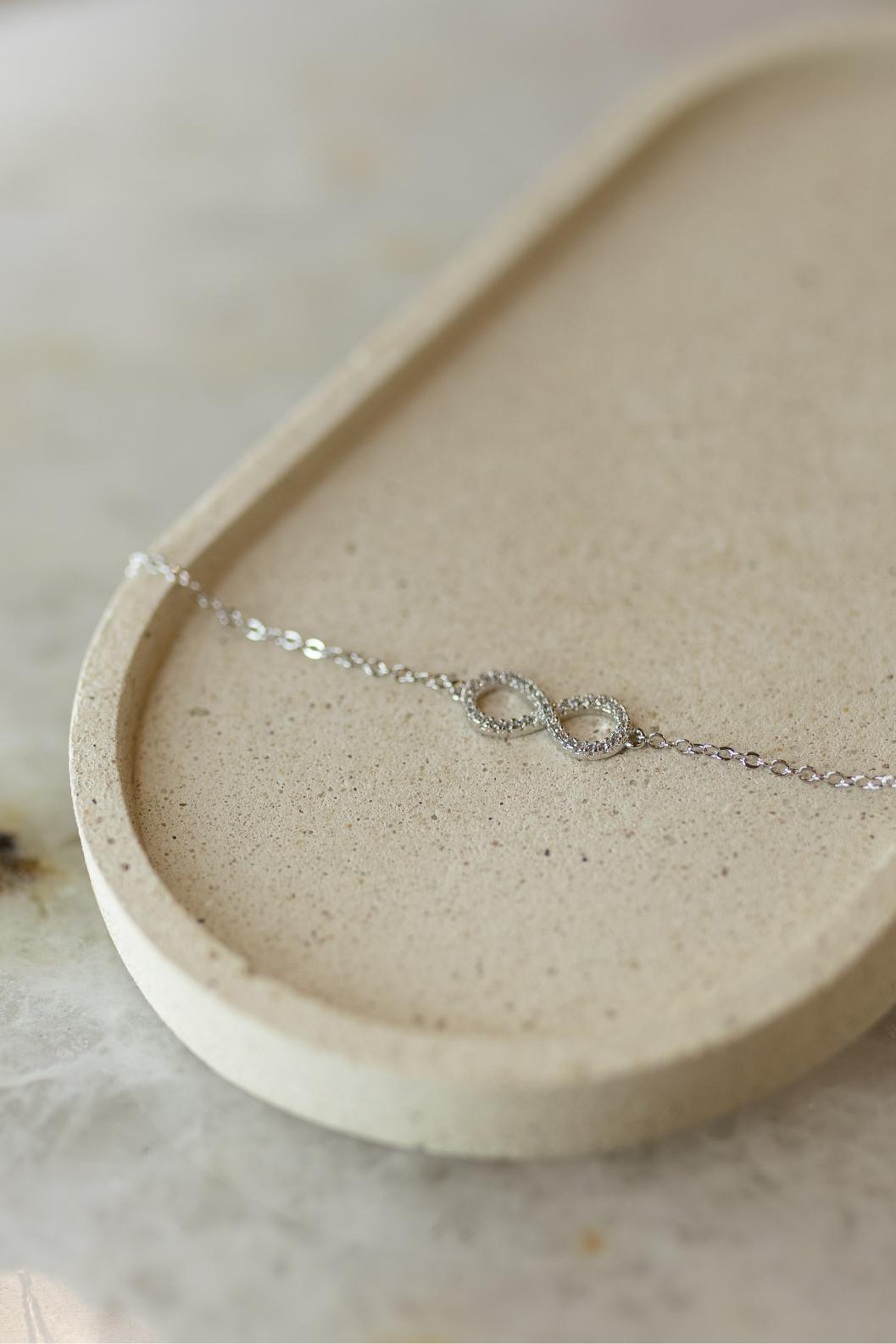 Pulseira Infinito Cravejado