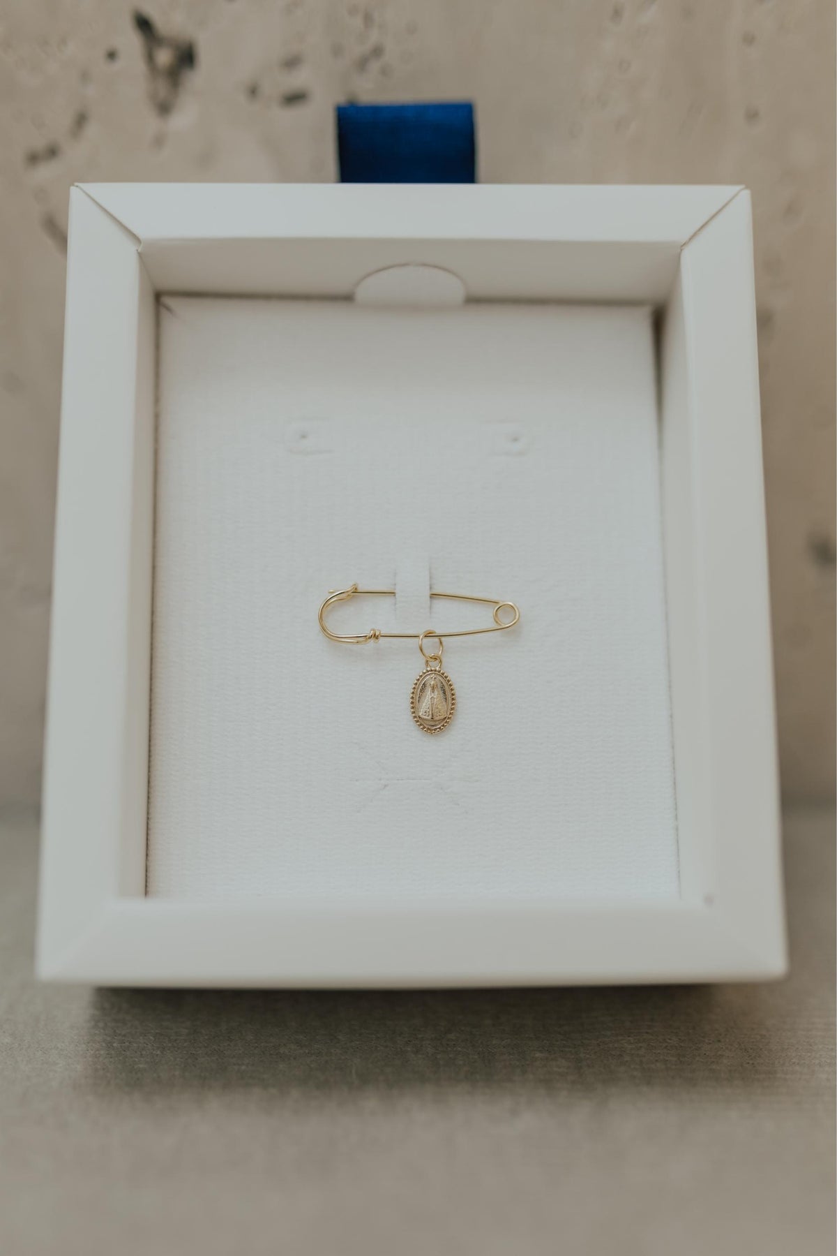 Alfinete Batizado Nossa Senhora Aparecida Prata 925 Dourado