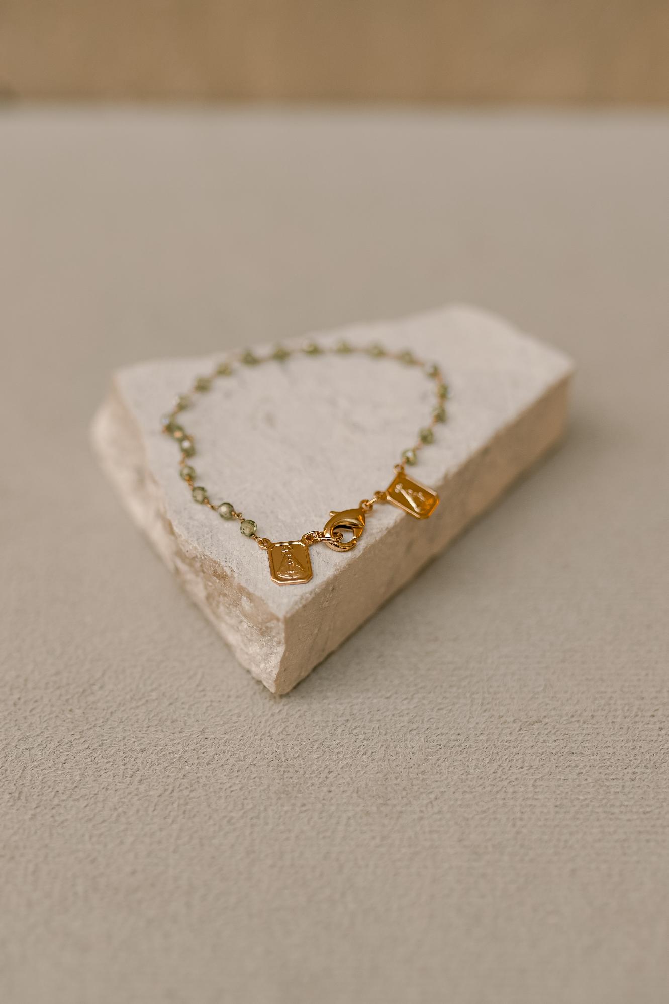 Pulseira de Escapulário Tradicional Dourado