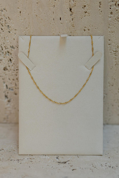Colar Choker Singapura Dourado