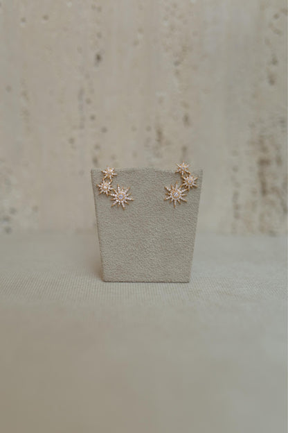 Brinco Ear Cuff Star Dourado