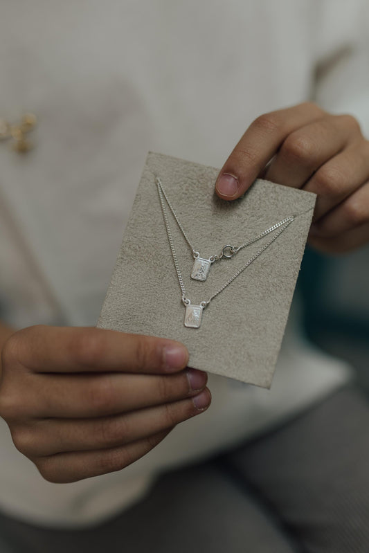 Colar Escapulário Infantil Prata 925