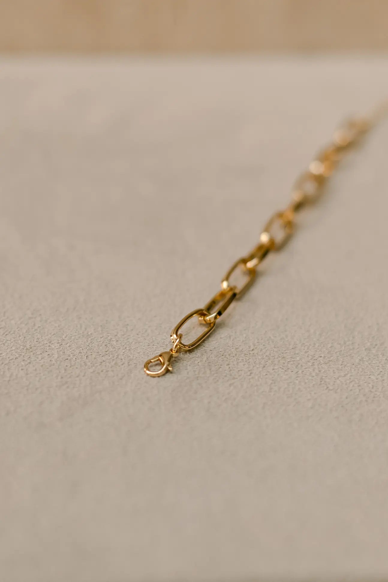 Pulseira de Elos Dourado