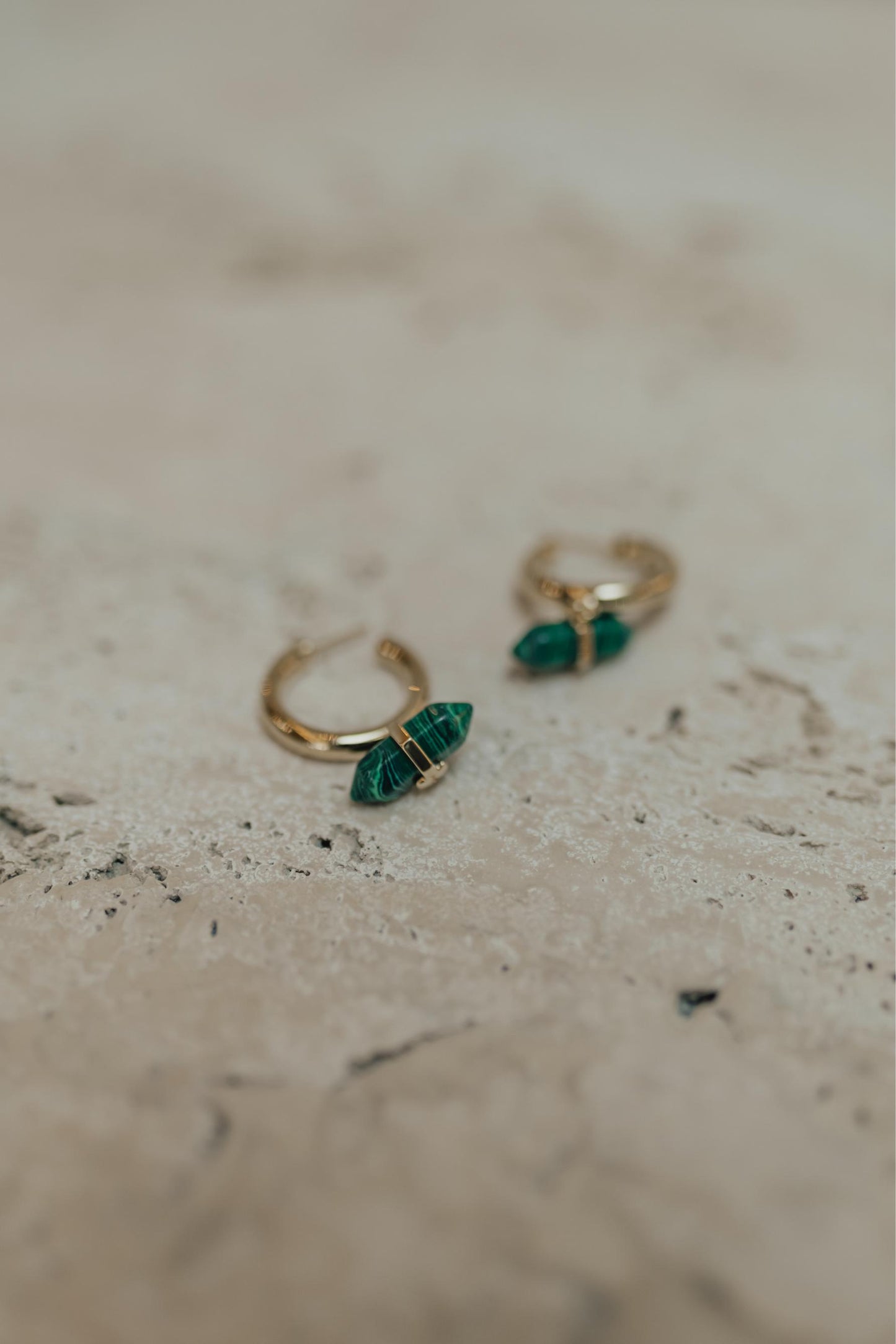 Brinco Argola Sextavado Dourado