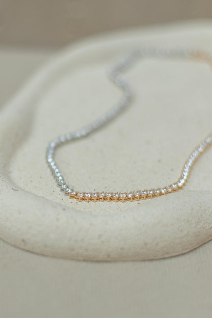 Colar Riviera 3mm 40cm Mix de Banhos