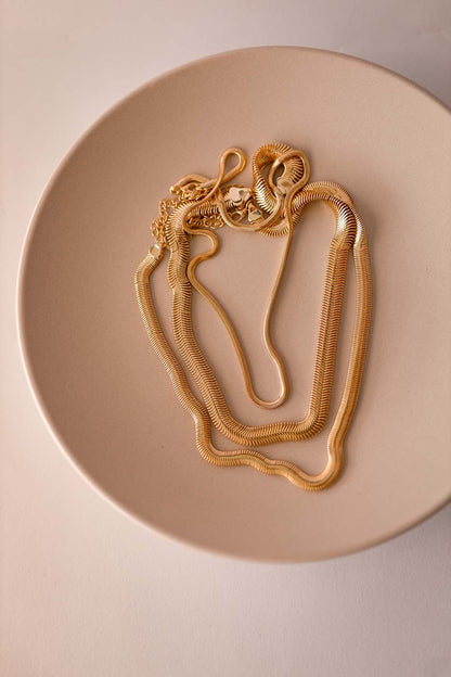 Colar Snake 6mm Ouro