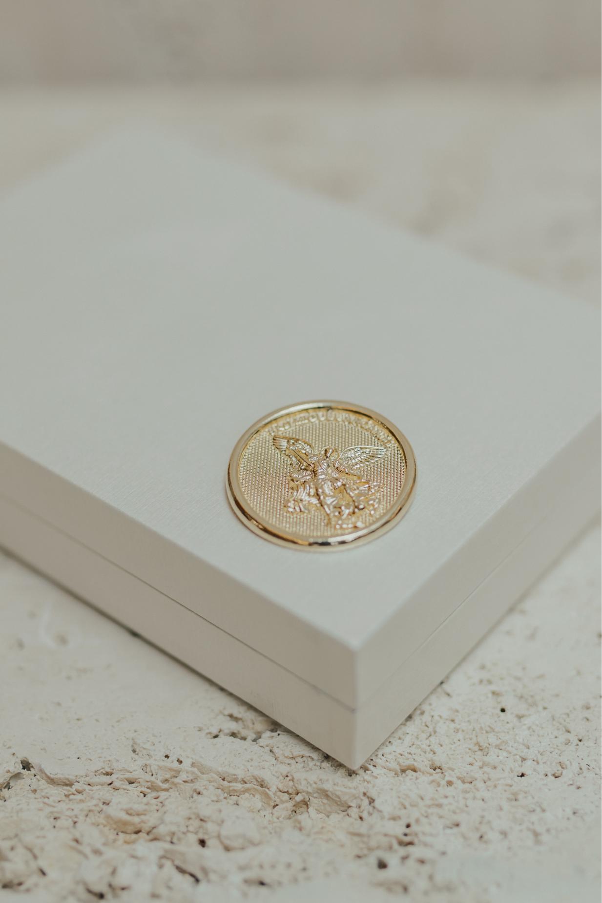 Pingente Grande de São Miguel Arcanjo