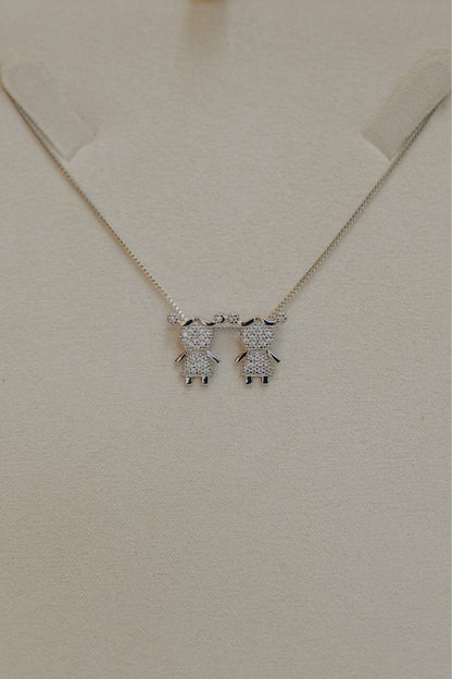 Colar Filhos Cravejado