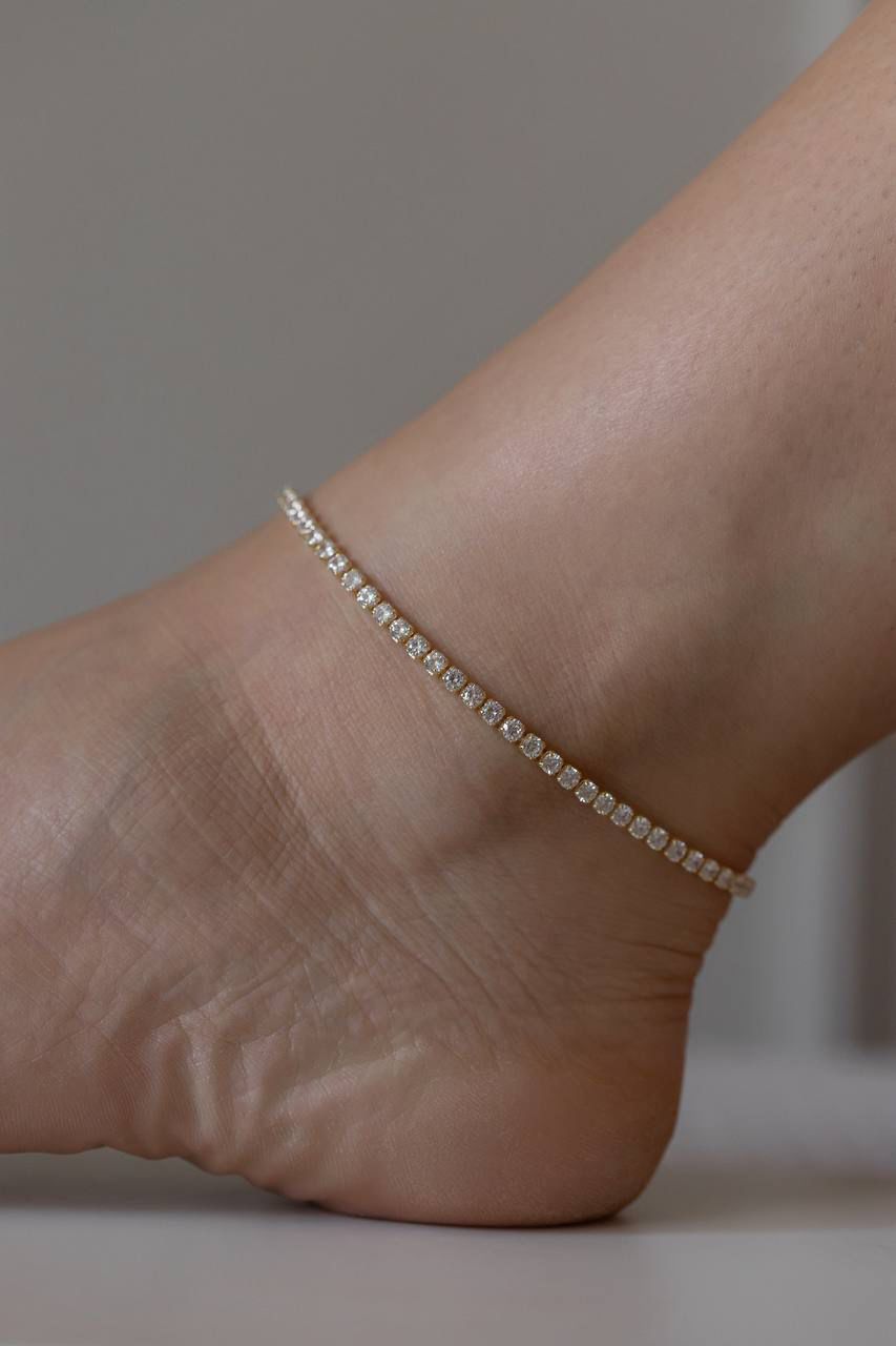 Tornozeleira Riviera Dourado