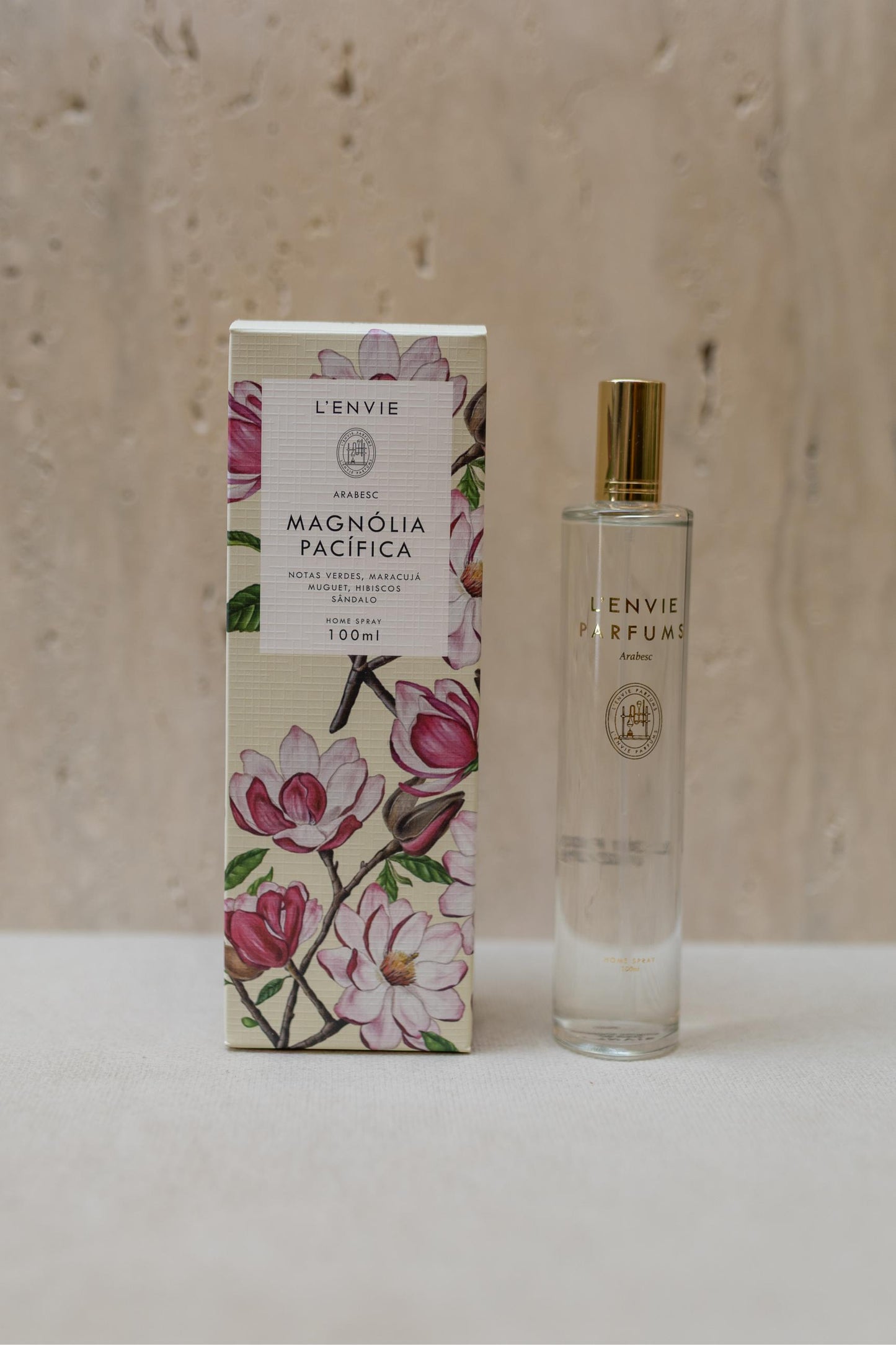 Cheirinho da Gandini - Home Spray Lenvie Magnólia Pacífica