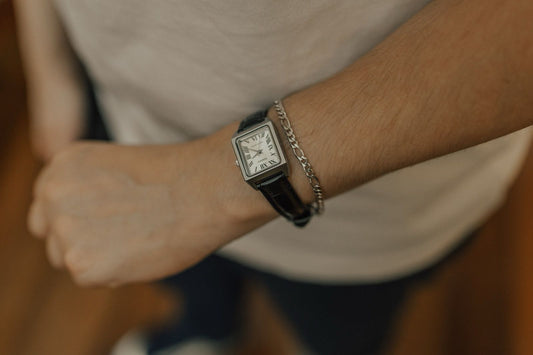 Pulseira Masculina Elos Fígaro Ródio Branco