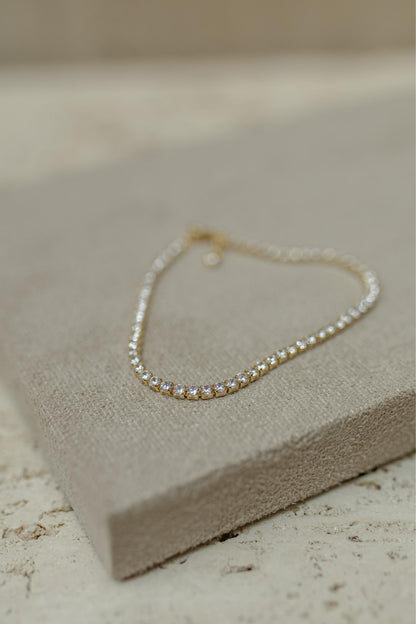 Tornozeleira Riviera Dourado