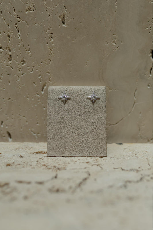 Brinco Galaxy Moissanite Prata 925 Ródio Branco