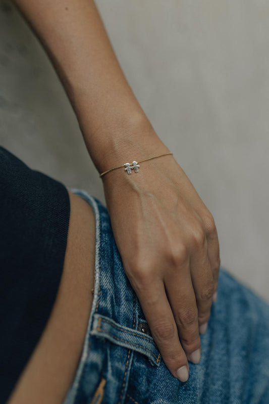 Pulseira Filhos Dourado