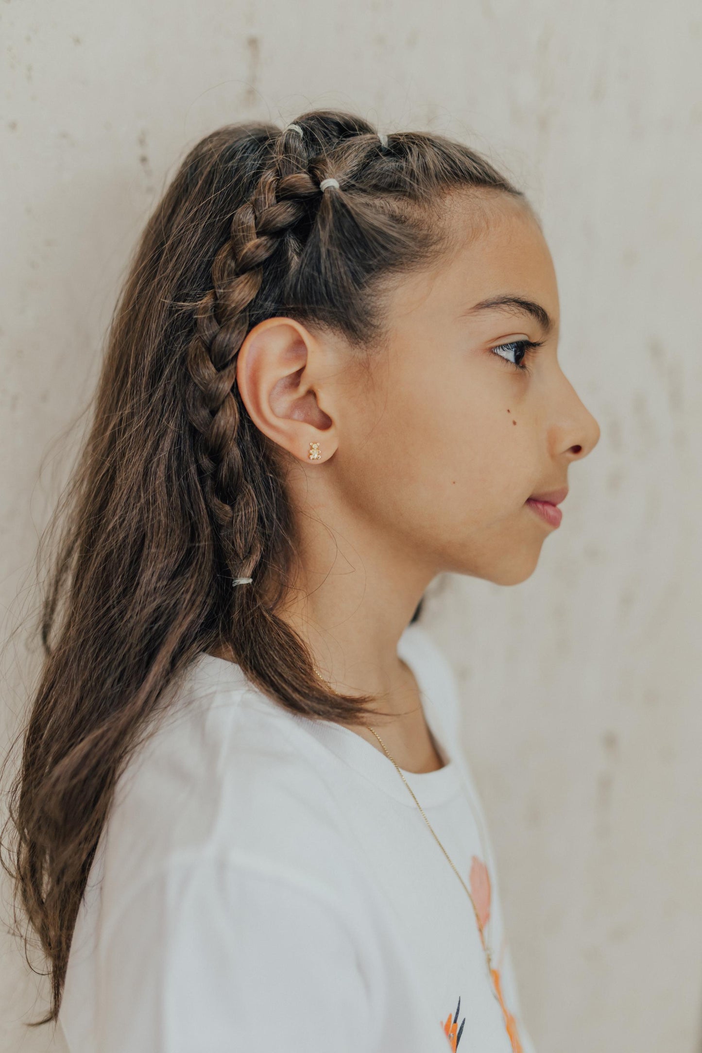 Brinco Infantil Urso Dourado