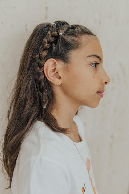 Brinco Infantil Urso Dourado