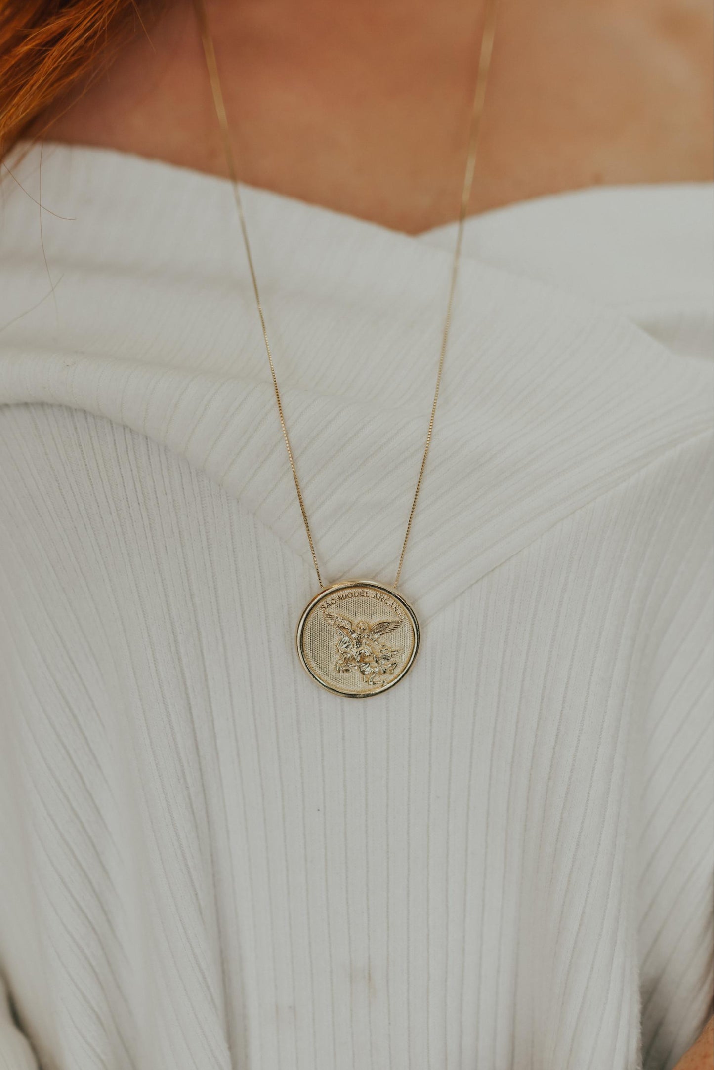 Pingente Grande de São Miguel Arcanjo