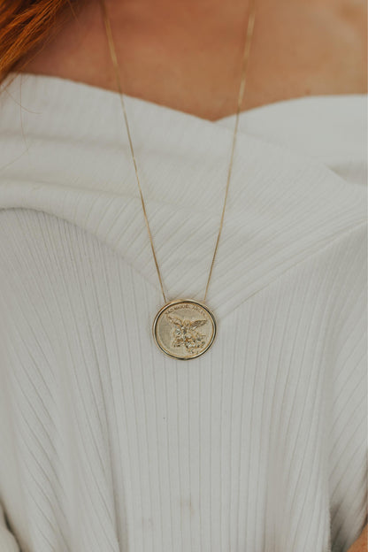 Pingente Grande de São Miguel Arcanjo