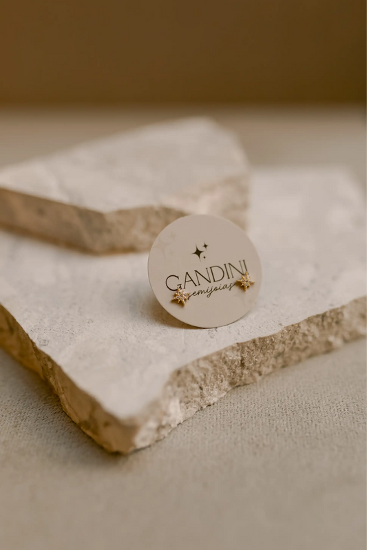 Brinco Mini Star Dourado